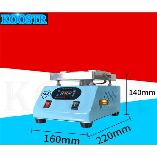 TBK-238 Automatic Back Cover Separator Machine for iPhone 8 Plus/X/XS/XR/XS Max 220V EU 110V US Plug Back Glass Remover Machine