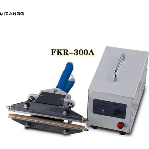 FKR300A 300mm Instant Hot Plier Portable Impulse Sealer Sealing Machine for Aluminum Vacuum Composite Film Mask Snack Packaging