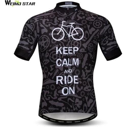 Weimostar Cycling Jersey 2019 Pro Team Summer Black Mountain Bike Clothing Ropa Ciclismo Quick Dry Uniform Bicycle Cycling Wear