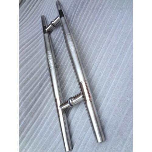 High Quality Storefront Door Pull Handles Tubing Stainless Steel For Entry/Glass/Wood Door