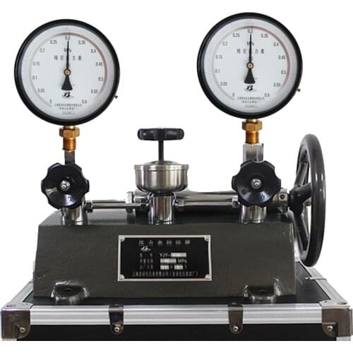 YJY-60, YJY-600, YJY-60A, YJY-600A Pressure gauge checker