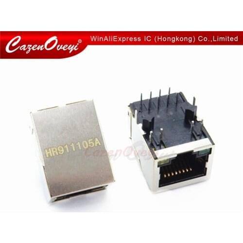 1pcs/lot Single Port RJ45 Connector HR911105 HR911105A In Stock