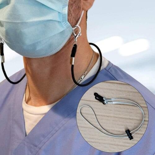 20pcs Adjustable Face Mask Lanyard Handy&Convenient Safety Mask Rest&Ear Holder Rope Mask Extension Buckle Earmuffle Artifact