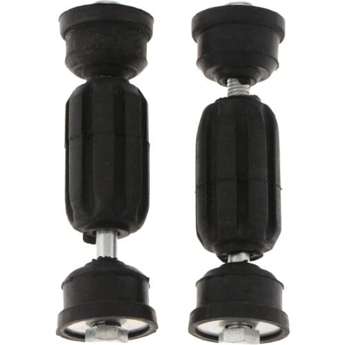 2X REAR STABILIZER BAR DROP LINK FITS FORD FOCUS MAZDA BLACK