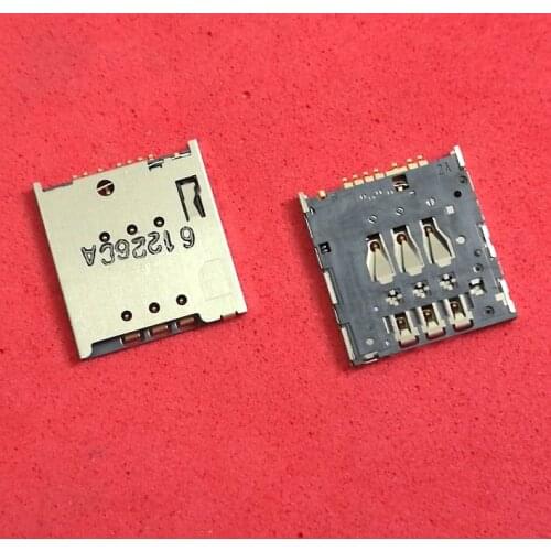 50Pcs/lot sim card reader tray Holder Slot Socket Connector Module For Sony LT22 LT22i LT30 LT30i LT30p MX2 MX3 MX4