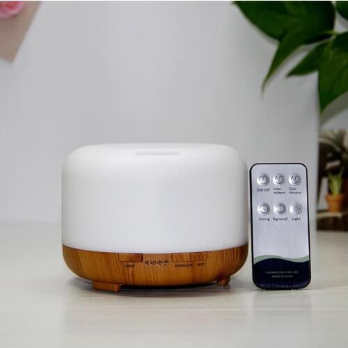 Aromatherapy diffuser Air Humidifier Essential Oil Diffuser 450ML Electric Ultrasonic Humidificador For Home Remote Control