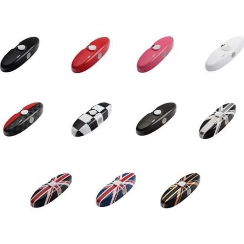 Car Interior Mirror Cover For MINI Cooper JCW S One R55 R56 R57 R58 R59 R60 R61 Countryman Room Rear View Mirror Accessories