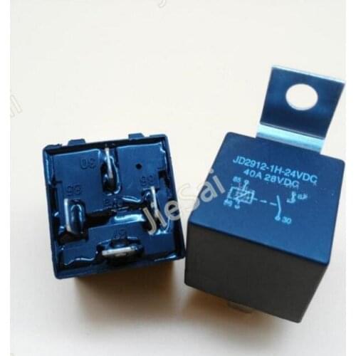 Long Life Automotive Relay waterproof 4pin/5pin auto relay 40A 24V with iron fixed handle
