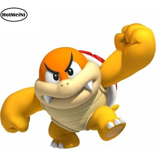 HotMeiNi 13cm x 10.5cm For Super Mario Fine Decal Auto Car Stickers Car Assessoires Waterproof Scratch-proof Graffiti Decor