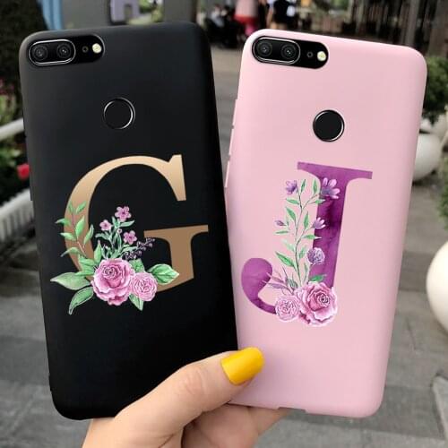 For Huawei Honor 9 Lite Case on Honor9 Lite Cover Case Cute Letters Silicone Soft Coque Phone Case For Honor 9 9lite Back Cover