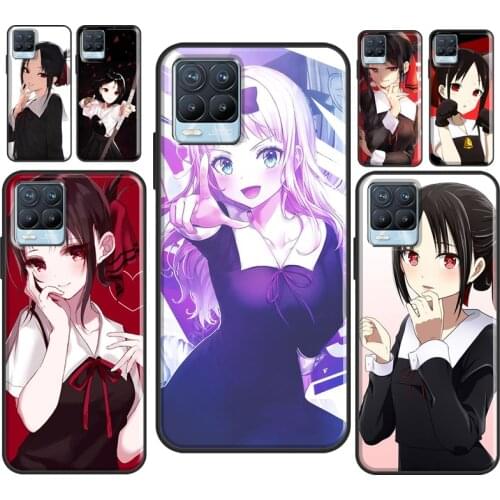 Anime Kaguya Sama Case For OnePlus 9 Pro 7 8 T Nord Cover For OPPO Realme C3 C11 C15 C21 GT Neo 6 7 8 Pro