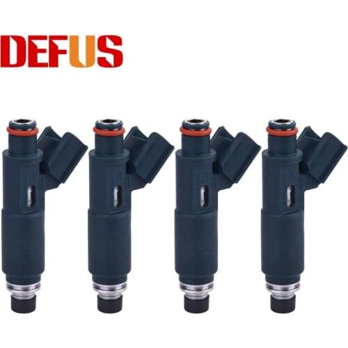 DEFUS 4PCS Car-Styling Fuel Injectors For Corolla Chevrolet Prizm 1.8L 23250-22010 23250-0D010 23209-0D010 232090D010 Nozzle
