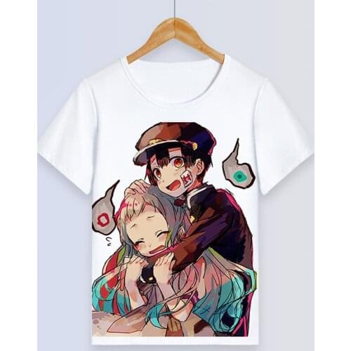 Toilet-Bound Hanako kun T Shirt Cartoon Mens clothing Nene Yashiro Minamoto Kou Yugi Amane cosplay Short sleeve tops tees
