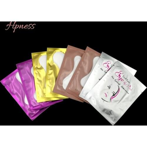 HPNESS Eyelashes Pad Gel Patch Grafting Under Eye Patches Makeup Tools Easy To Operate 20/50/100/200/500 Pairs Best Quality
