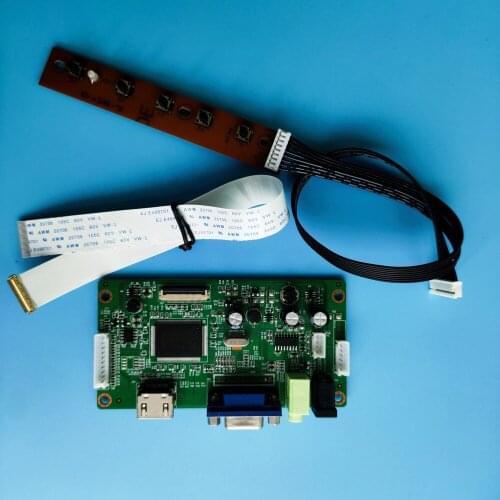 Kit for NT140WHM-N45/NT140WHM-N46 SCREEN DRIVER LED 1366x768 30pin EDP LCD HDMI VGA Controller board panel display 14"
