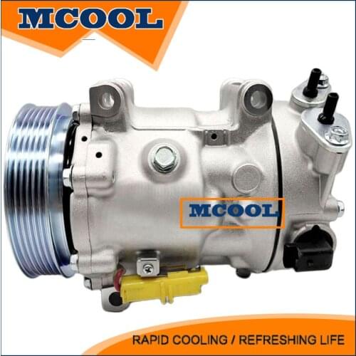 SD7C16 AC Compressor For Peugeot 307 308 807 607 406 Citroen C4 Berlingo 9800839580 9671216780 9659875880 9651911480 9656483580