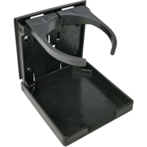 Cups Bracket Foldable Wall Mount Black Car Accessories Adjustable Universal Folding Drink Holders