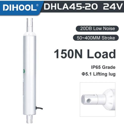 Linear Electric Actuator 12v Lock Door Gear Motor Control Lifting 150N Window Opener Skylight Close Billboard Post 350mm Stroke