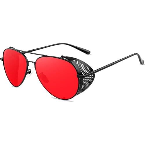 Bohosco Classic Punk Men Sunglasses Brand Designer Luxury Sunglasses Men Vintage Sun Glasses Oculos De Sol Gafas