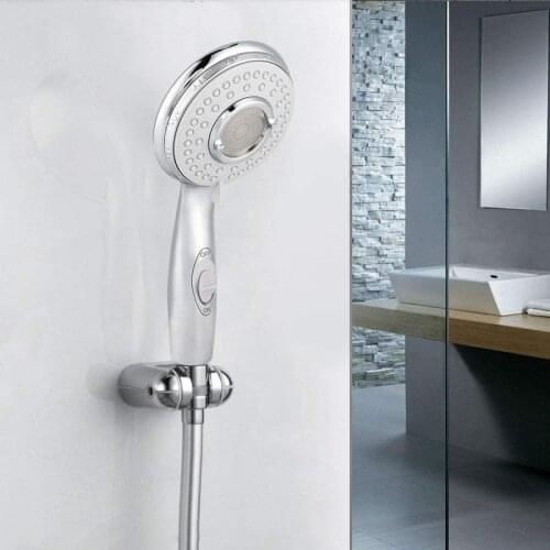 Shower Head High-Pressure Hand-Held Shower Head Switch Shower Head 5 Adjustment Modes Household Bathroom Shower Head