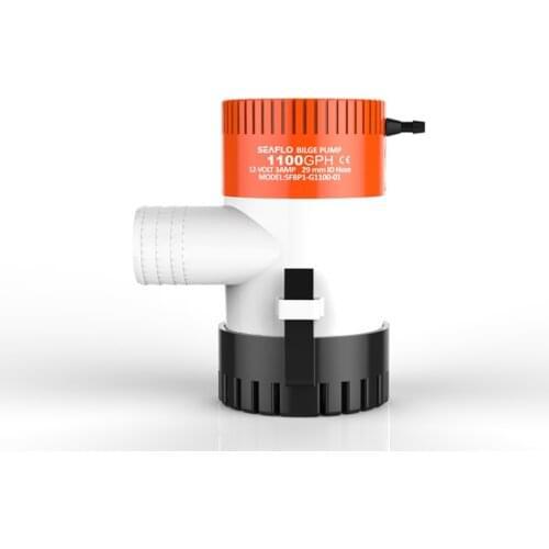 SEAFLO Pump 24V1100GPH Mini Bilge Electric Pump Inflatable Boat Submersible Pumps Aquarium