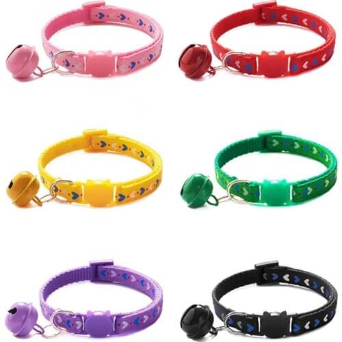 Pet Collar Nylon Dog Puppy Collar Neck Strap Adjustable Cat Pet Accessories Collar Perro Chihuahua