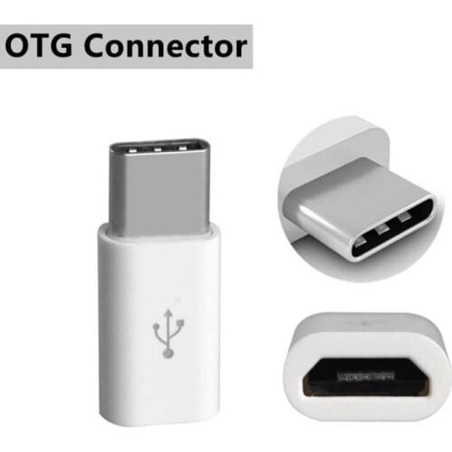 3/5pcs OTG Micro USB To Type-C Converter Mobile Phone Adapter Connector Phone Charger Adapter For Xiaomi Huawei Samsung