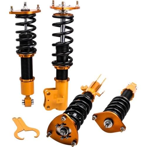 Full Coilover Coil Spring Kit 2009-2013 For Subaru Forester 3rd. Generation Adjustable Height Shocks Shock Absorber