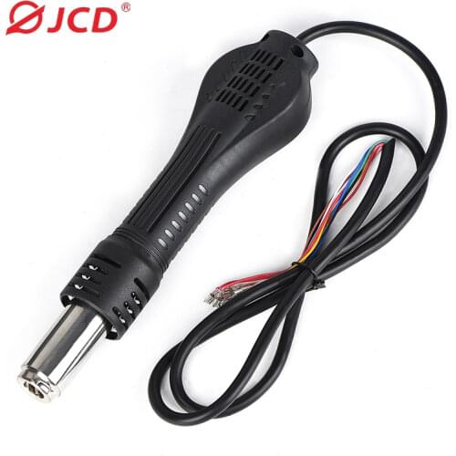 JCD Hot Air Gun Desoldering Soldering Heat Gun Handle For 858D 868D Rework Solder Repair Station