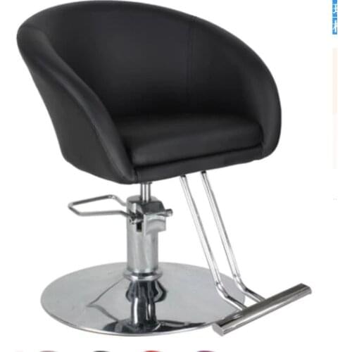 Hairdressing stool hairdressing chair hair salon dedicated lifting and cutting hair chair simple modern web celebrity barbershop