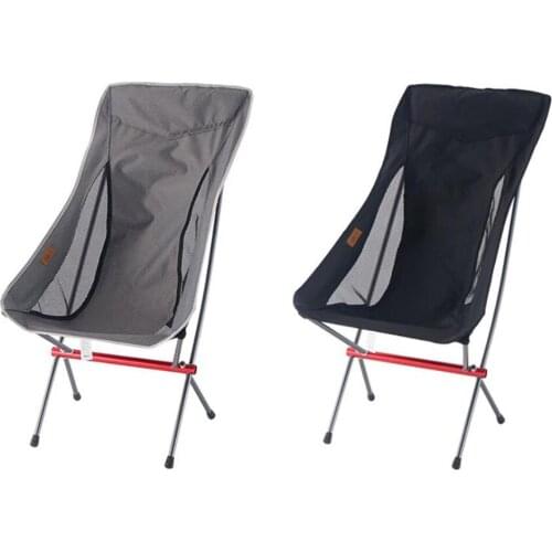 Heavy Duty Camping Hiking Fishing Backpacking Chair Beach Folding Deck Chair
