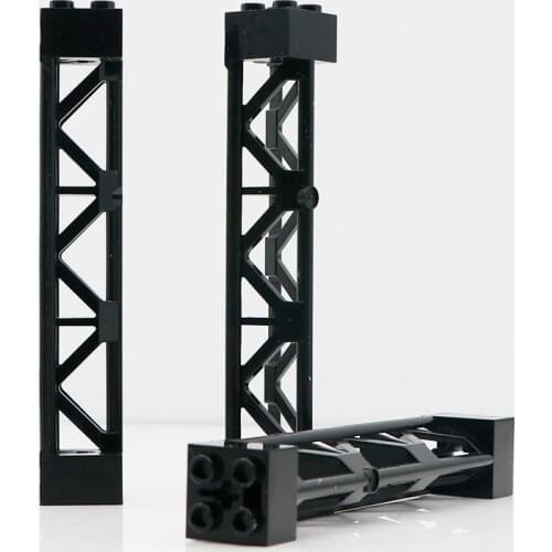 Technic Parts Pillar Cross Hole Building Blocks Bracket Stent Post Wire Bar MOC Bricks ConstructionToys Compatible Technic 95347