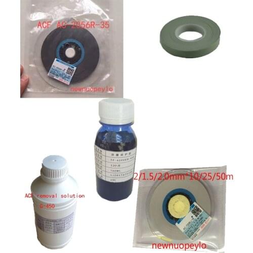 Hitachi ACF Conductive Adhesive Removal Liquid G 450 G450 Hot Pressing Silicone Leather PCB Side Panel LCD Screen Repair Kit