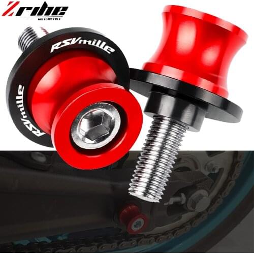 6MM 8MM CNC Aluminum Accessories Motorcycle Swingarm Spools Slider For Aprilia RSV MILLE 1999-2008 2002 2003 2004 2005 2006 2007
