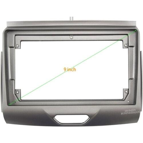 9 INCH Car Audio Frame GPS Navigation Fascia Panel Car dvd Plastic Frame Fascia is suitable for 2015+ FORD RANGER
