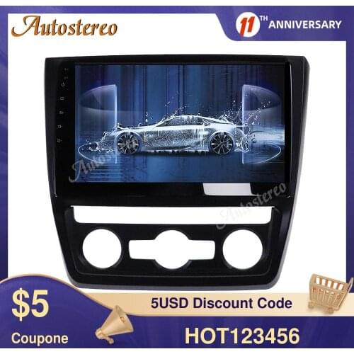 Android 9.0 4+64GB Car Radio Multimedia Player For Skoda Yeti 5L 2009-2014 Car GPS Navigation Player Radio Recorder ISP Carplay
