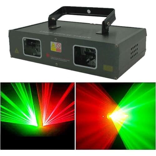Free shipping new 50mW@532nm Green laser projector & 100mW@650nm Red Laser Light
