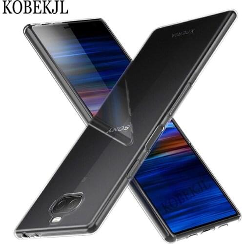 Sony Xperia 10 Plus Case Silicone Clear Back Cover Phone Case For Sony Xperia 10 Plus 10Plus I3213 I4213 I4293 I3223 Soft Case