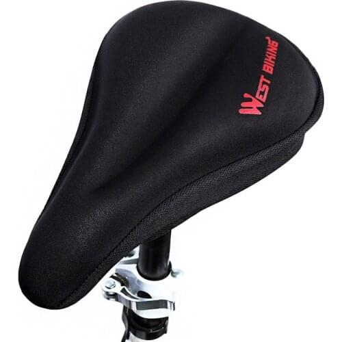Cycling Saddle Cover Comfortable Silicone High Elastic Breathable Foam Padded Bike Seat Cushion Bicycle