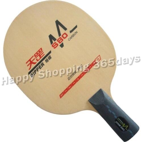 DHS DIPPER DM.S80 OFF+++ Table Tennis Ping Pong Blade Fitted play Quick-attack plus loop