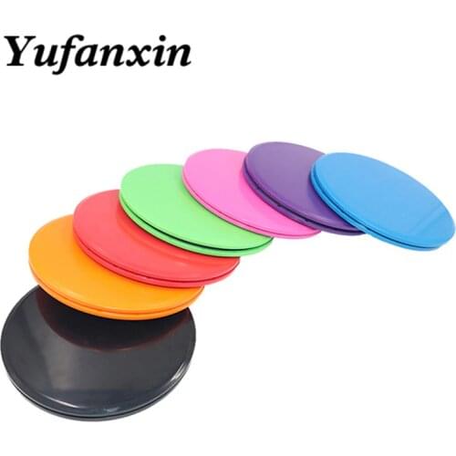 2PCS Sliding Slider Gliding Discs Fitness Disc Exercise Sliding Plate For Yoga Gym Abdominal Core Training Exercise Equipment