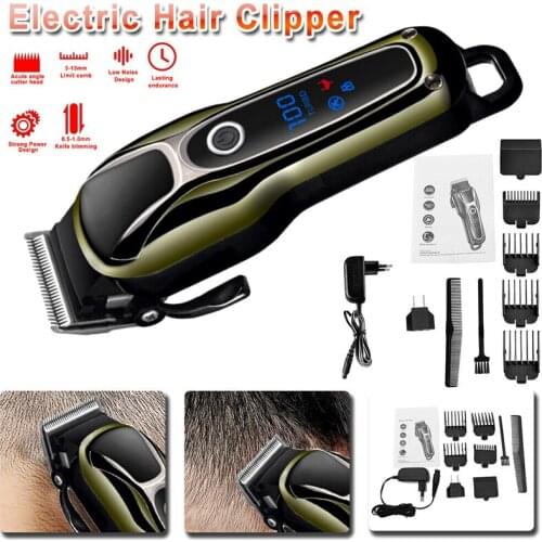 Electric Men Hair Clipper Shaver Trimmer Cutter Rechargeable Cordless Razor MH88