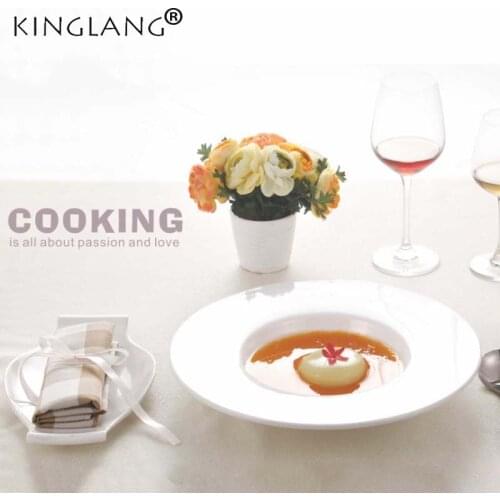 Melamine White Pasta Plate Restaurant Soup Bowl 10inch Plastic Round Plate