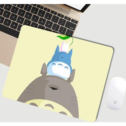 Small Pad For Mouse Mousepad Gamer Desk Totoro Gaming Computer Table AnimeMausepad Non-slip Mat Pc Accessories Gaming Small