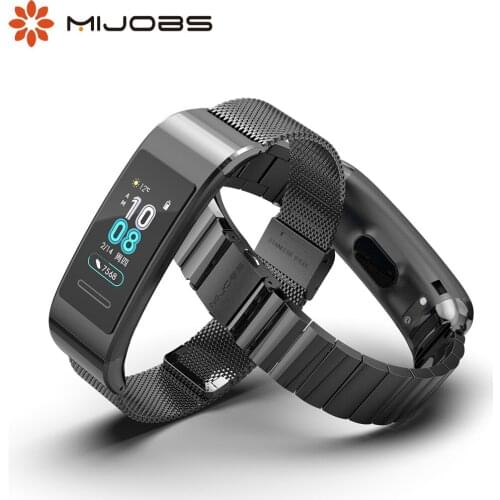 Watch band for Huawei 4 pro bracelet metal wrist strap for Huawei band 3 pro wristbands for Huawei 3 strap replacement pulsera