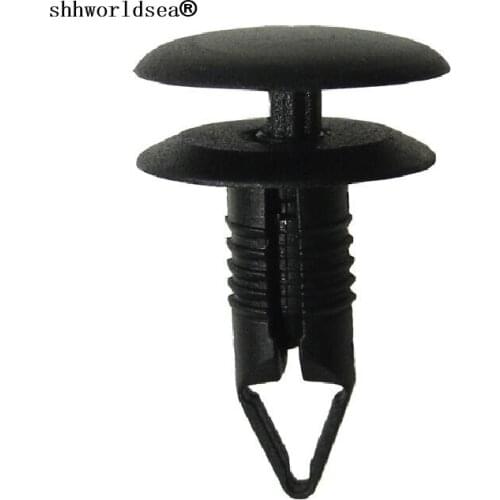 Shhworldsea 100pcs car clip and fastener interior trim push type retainer for ford probe 1988-on B101-68-252-00
