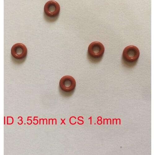 ID 3.55mm x CS 1.8mm o-ring silicone o ring seal gaskets