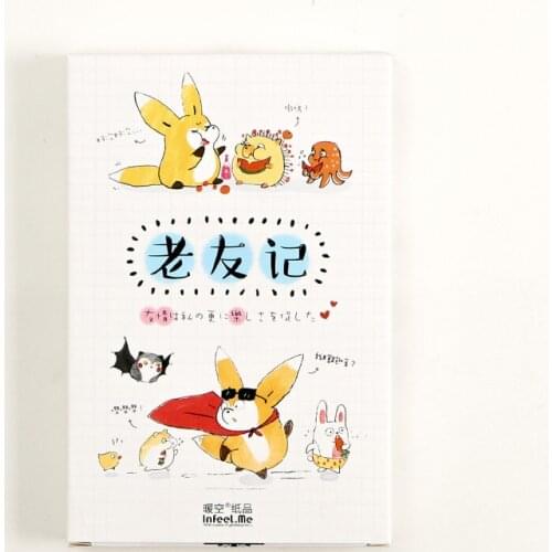 30 Sheets/Set A Beautiful Day Postcard/Greeting Card/Message Card/Birthday Letter Envelope Gift Card