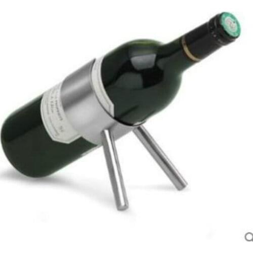 Barware Bar Tools Stainless Steel Wine Bottle Holders Living Room Decorative Cabinet Red Wine Display Storage Racks