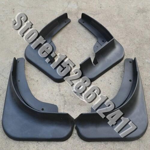 For Zotye T600 T600 Sports 2014-2019 ABS plastic Car Mud Flaps Mudflaps Splash Guards Mud Flap Mudguards Fender Car Styling